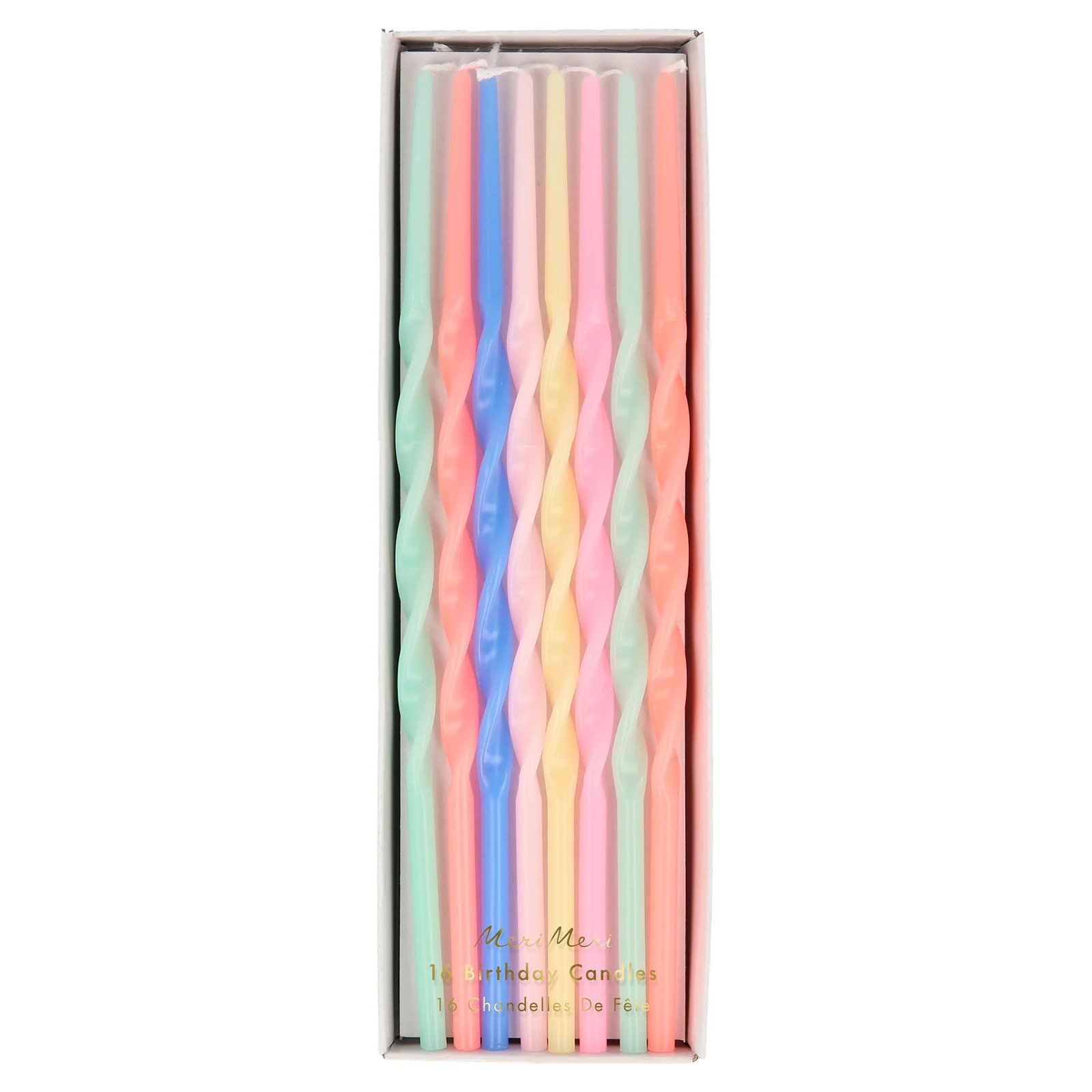 Twisted Tall Candles | Meri Meri