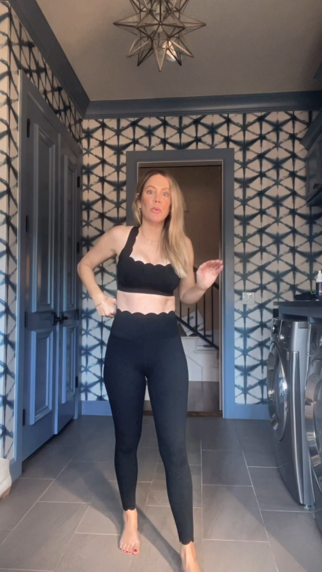 Use code Ashley to save 15%! This workout set is so cute high waisted leggings and a sports bra. I’m wearing size medium.  I will definitely be wearing this often.
Workout set
Scalloped 


#LTKootd #LTKActive #LTKfitnessgoals