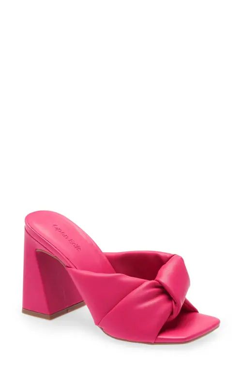 Open Edit Saydee Sandal in Pink Rouge at Nordstrom, Size 6.5 | Nordstrom