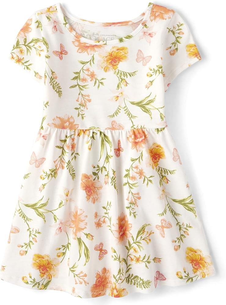 The Children's Place,and Toddler Girls Short Sleeve Fashion Dress | Amazon (US)