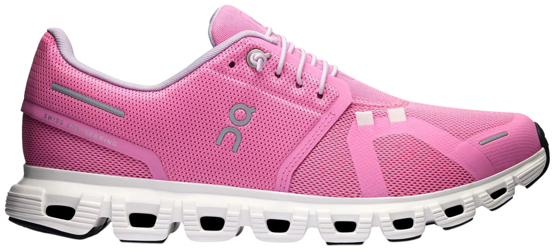 On Women's Cloud 6 Shoes, Size 6.5, Raspberry/White | DICK'S Sporting Goods