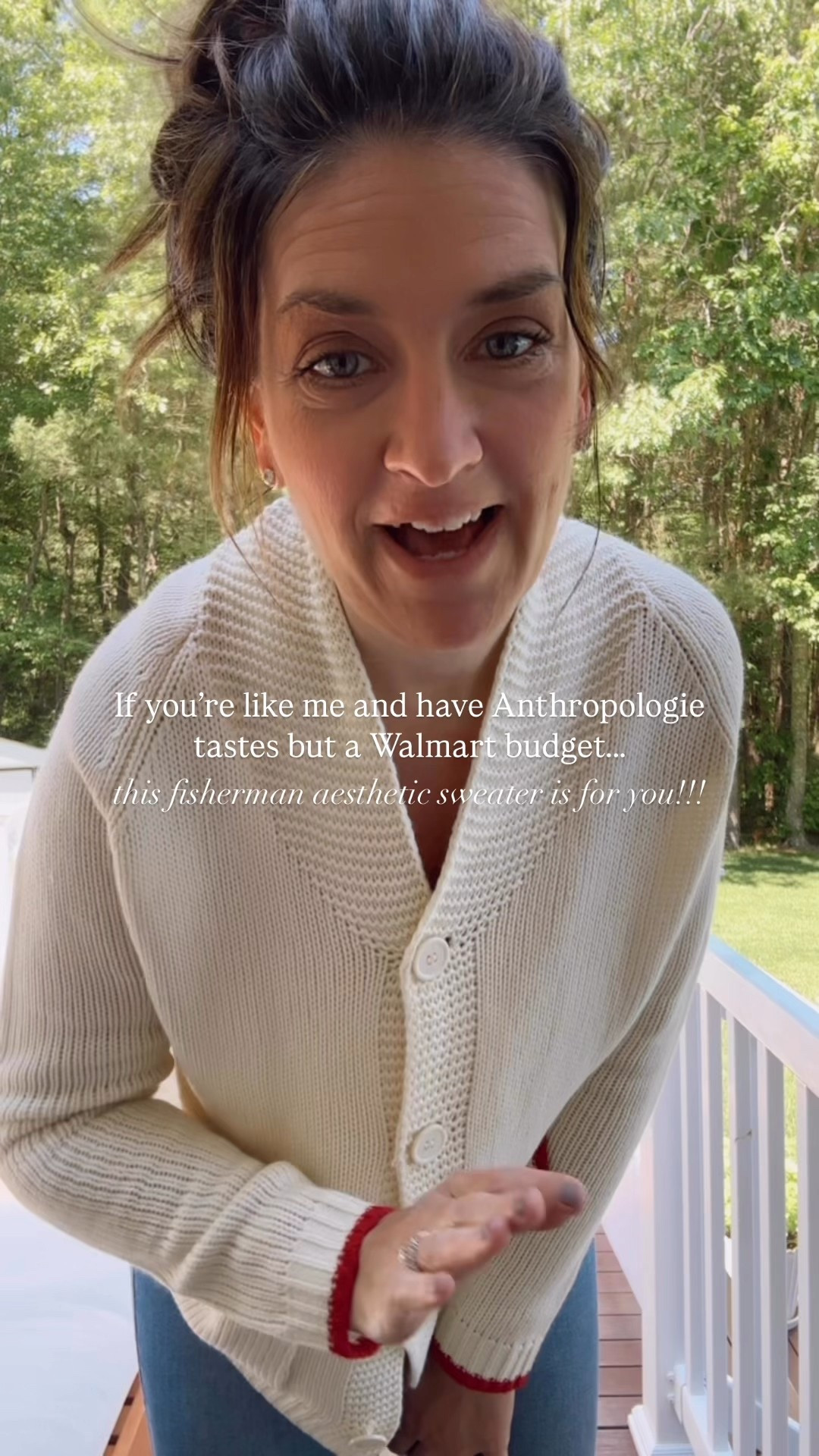 If you have Anthropologie tastes on a Walmart budget, this sweater is for you. I cannot believe it’s less than $30!

#LTKSummerEdit #LTKFindsUnder50 #LTKSeasonal