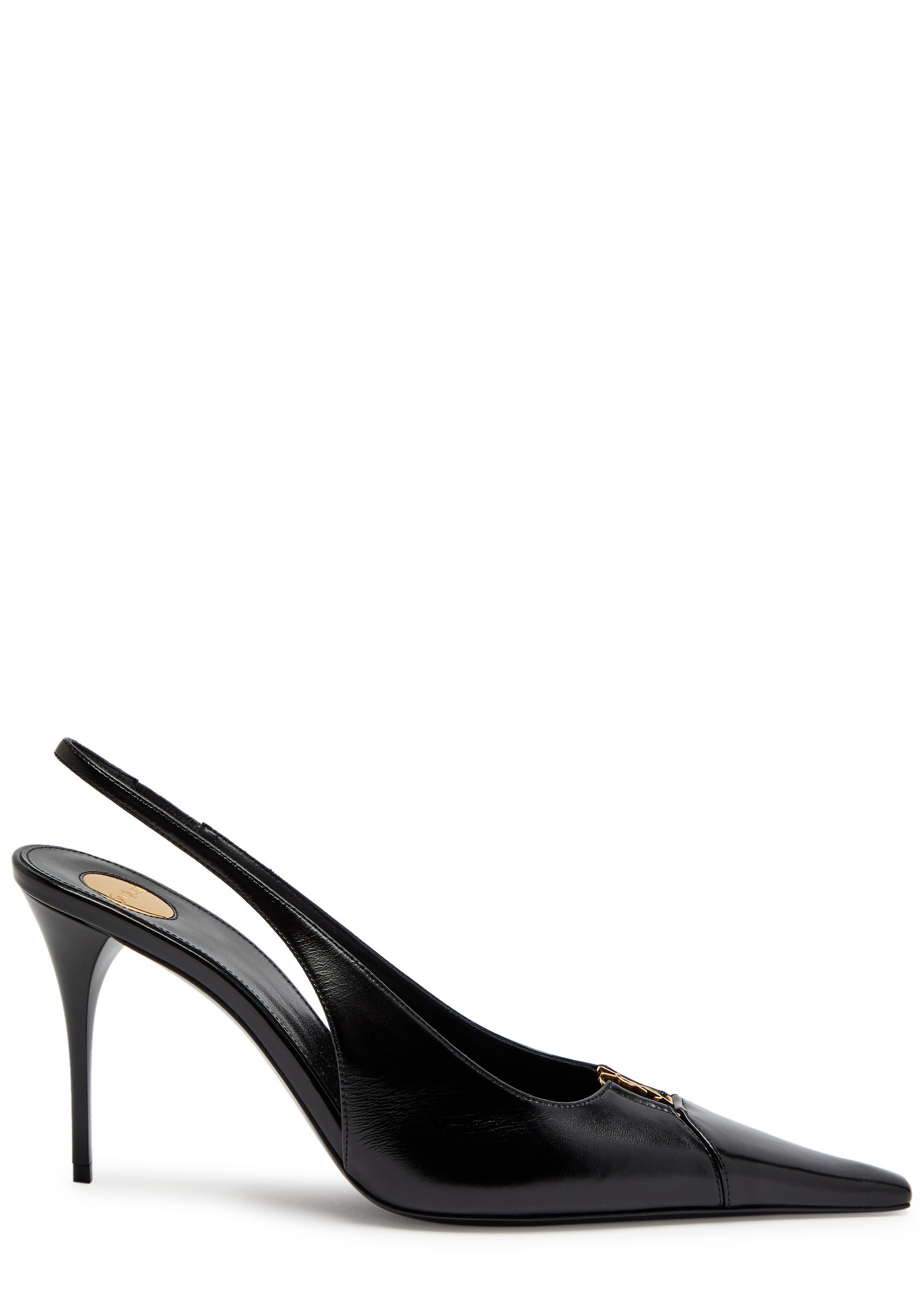 Babylone 90 leather slingback pumps | Harvey Nichols