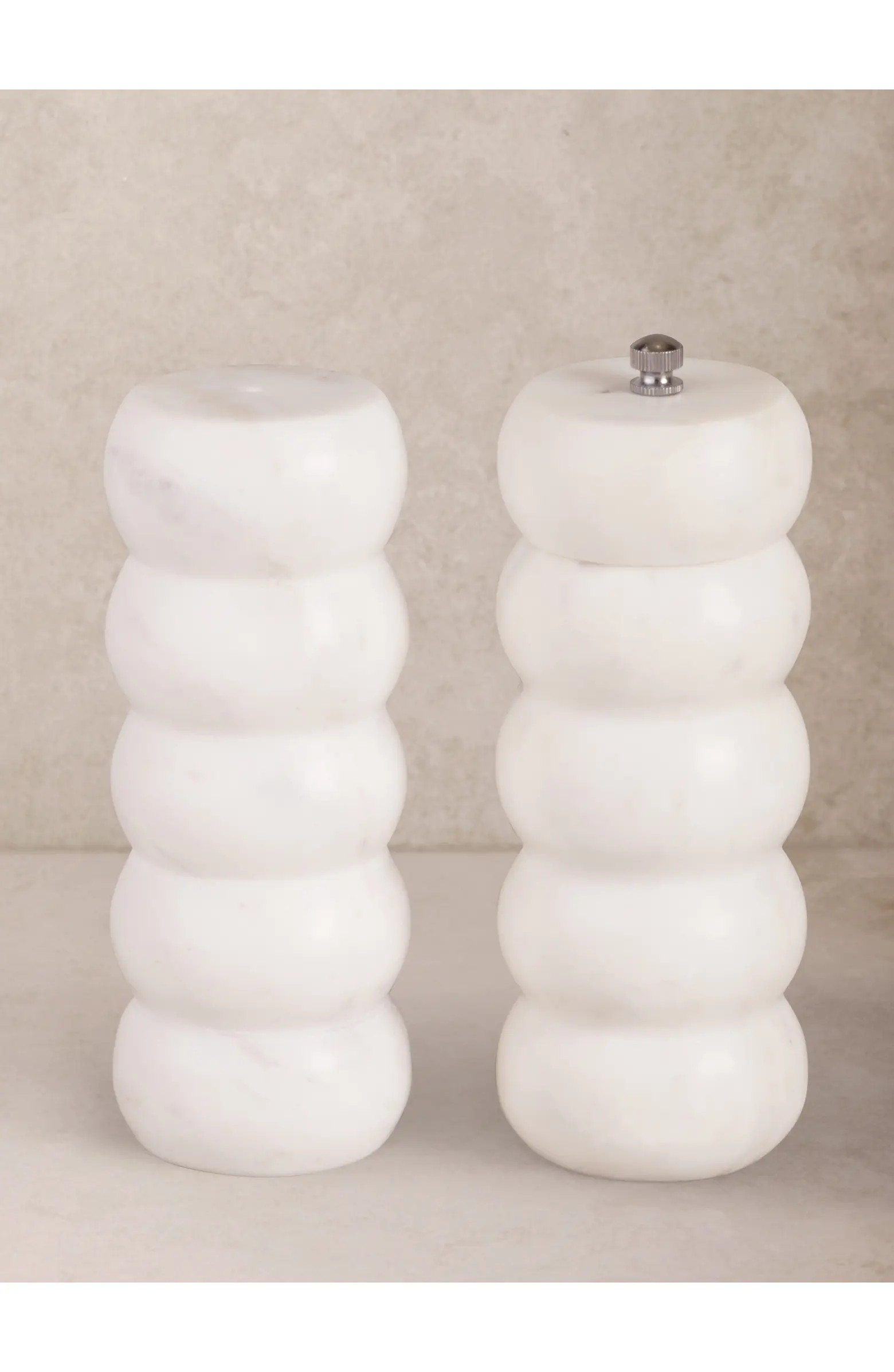 GAURI KOHLI Quinto Marble Salt & Pepper Set - Large | Nordstrom | Nordstrom