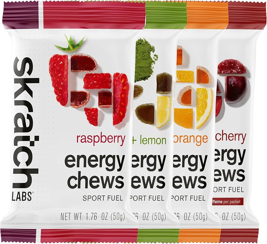 Skratch Labs Energy Chews | Energy Gummies for Running, Cycling, and Sports Preformance | Energy ... | Amazon (US)
