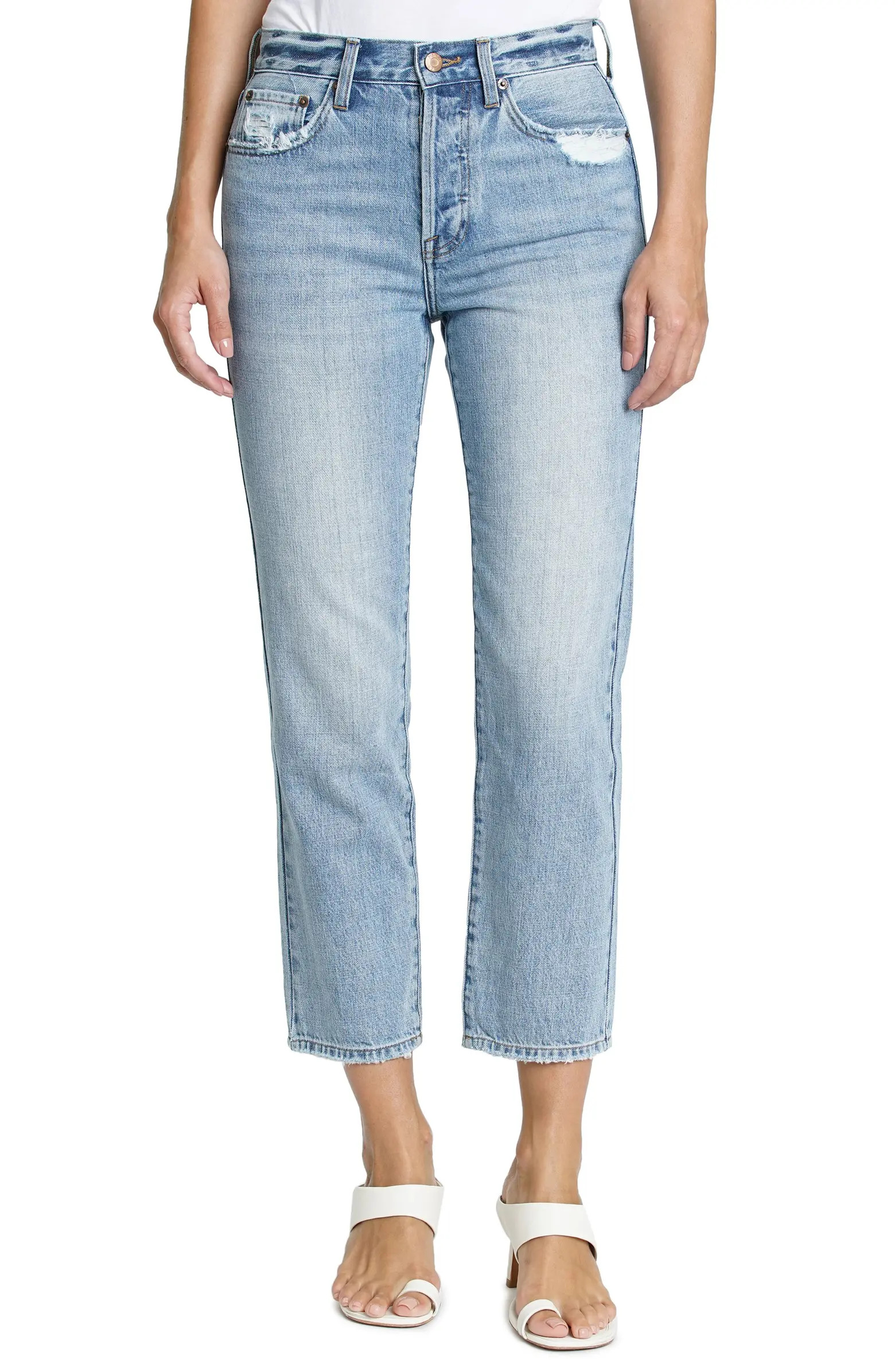 Charlie High Waist Straight Leg Jeans | Nordstrom Rack