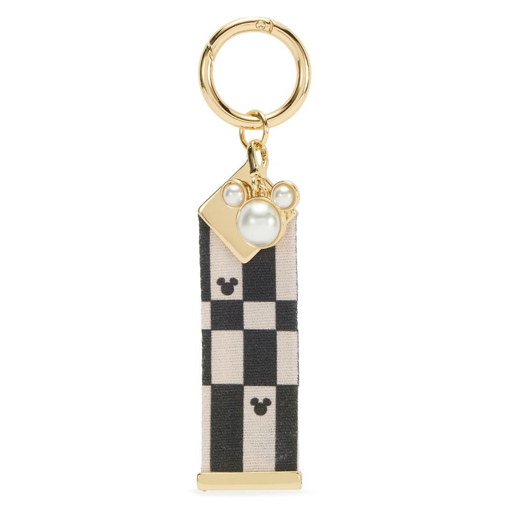 Mickey Mouse Icon Checkered Bag Charm | Disney Store