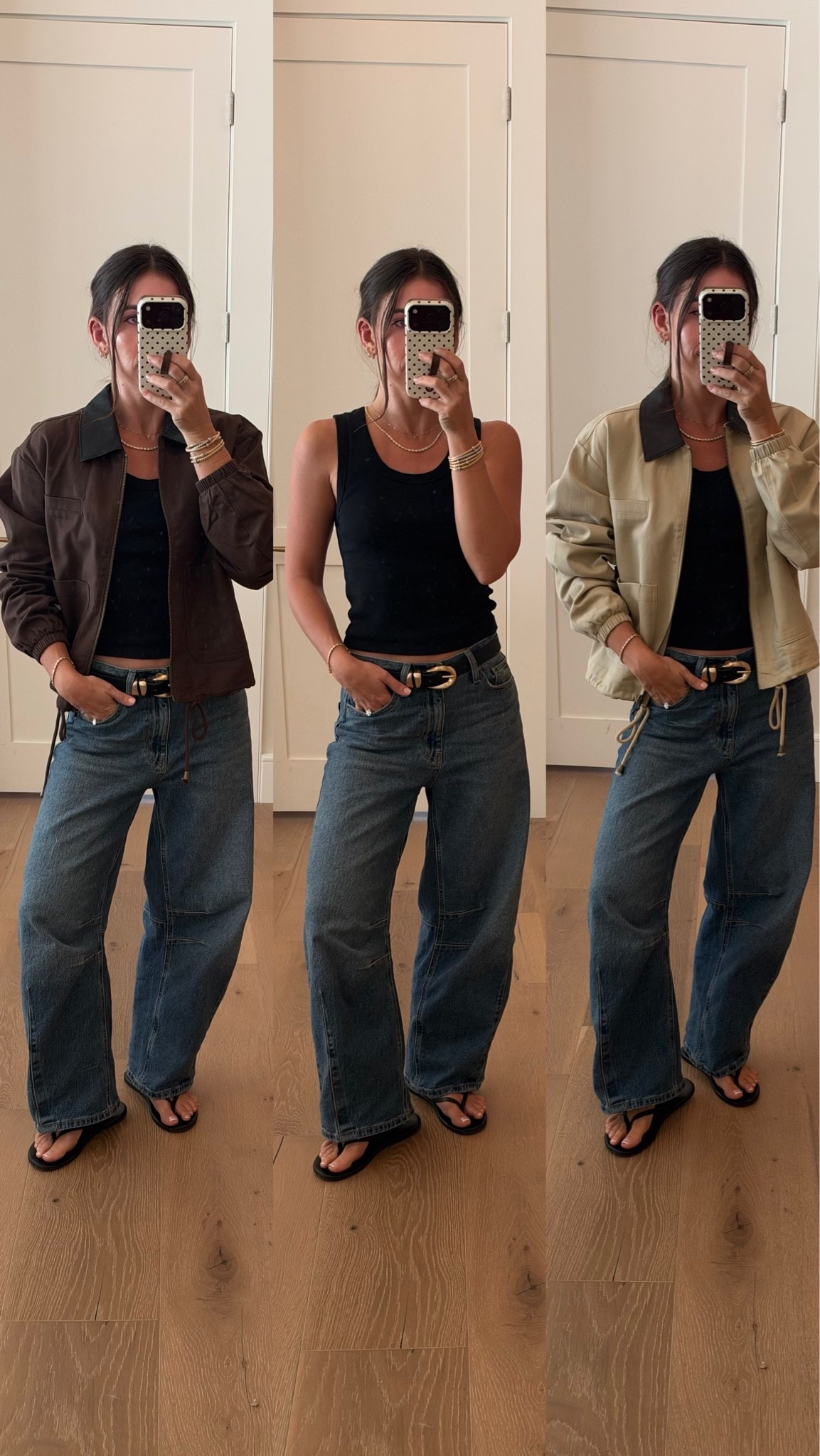 Comfy fall outfit ideas
Walmart barn jackets
Wearing size xs 
Barrel jeans size 0
