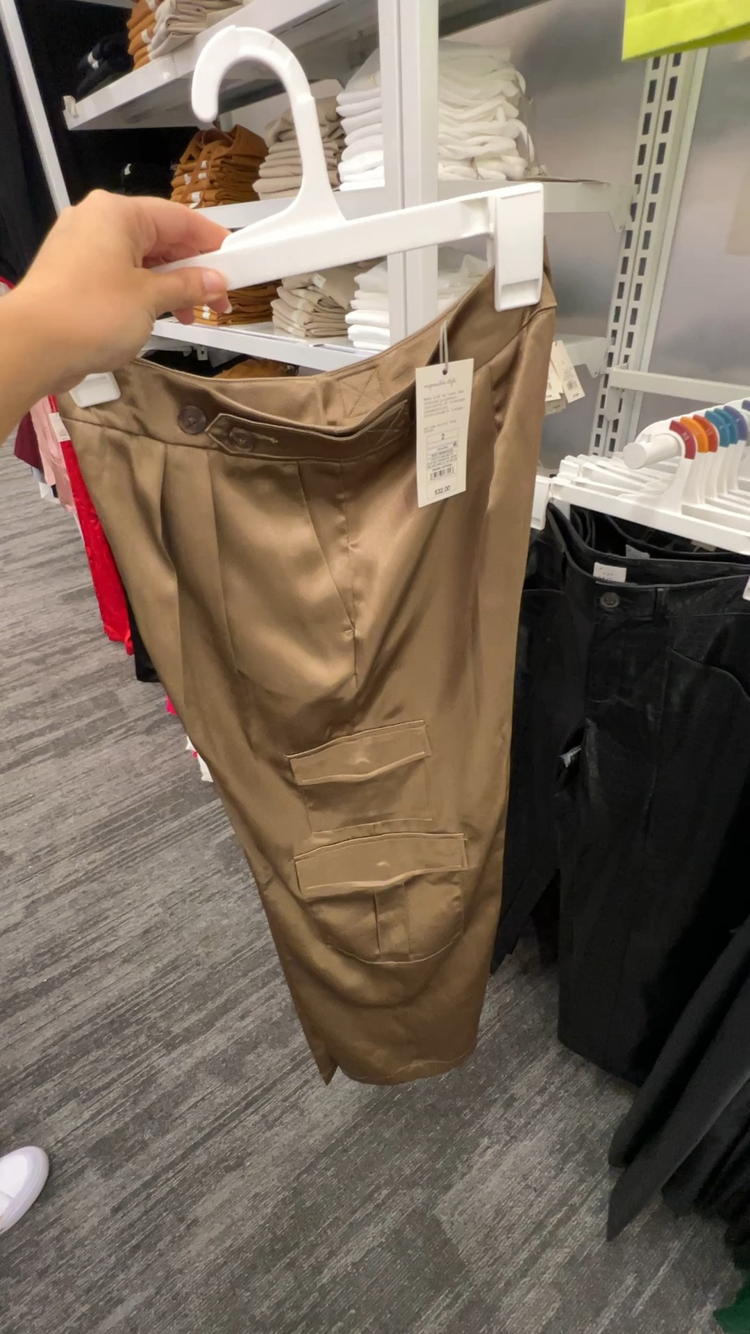 The cutest satin cargos for the fall!
Holidays | work | target | pants

#LTKfindsunder50 #LTKHoliday #LTKworkwear