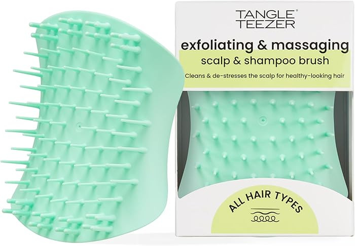 Tangle Teezer Scalp & Shampoo Hairbrush, to Exfoliate, Massage, and Cleanse, for All Hair Types, ... | Amazon (US)