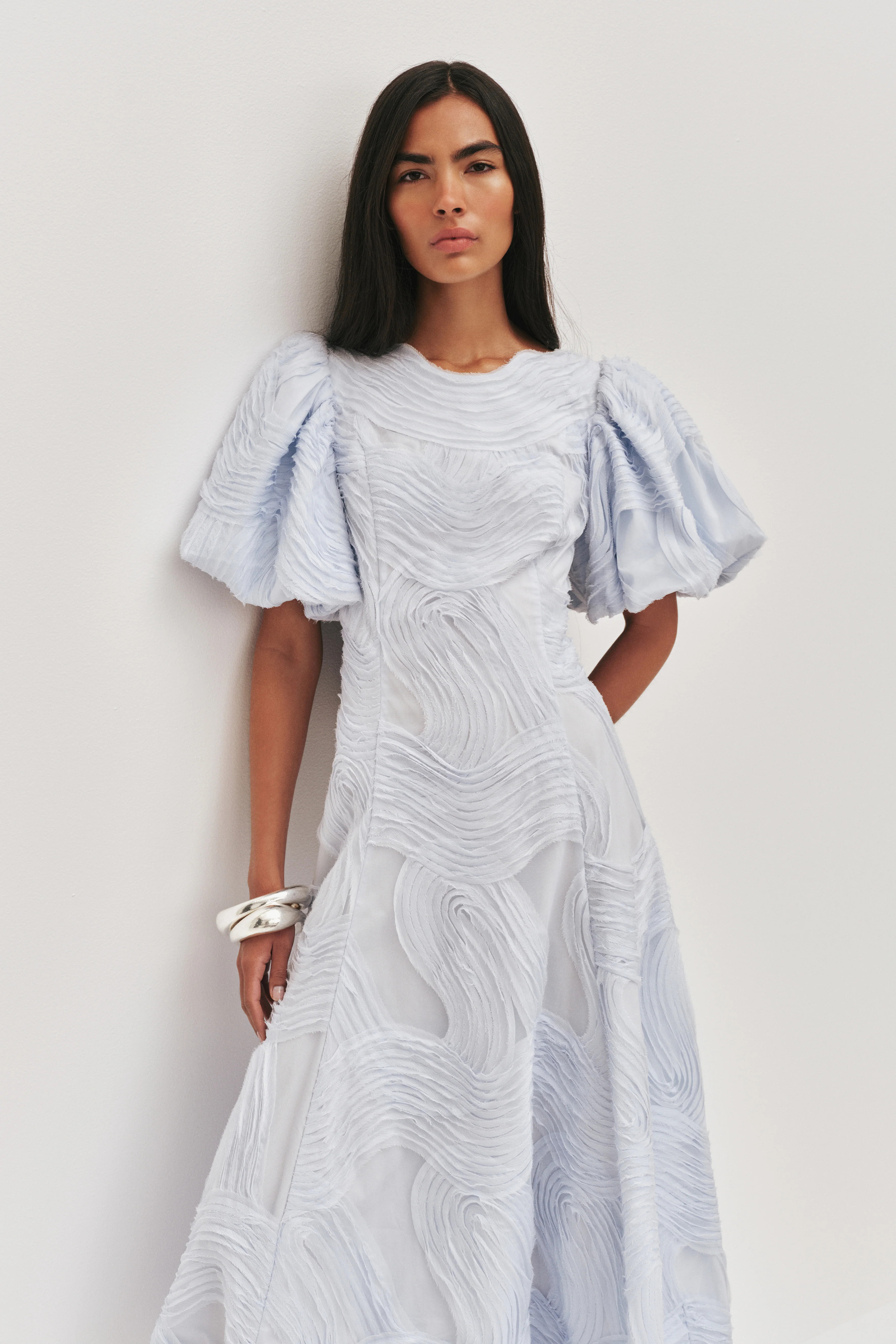 Wave Midi Dress | aje. (Australia)