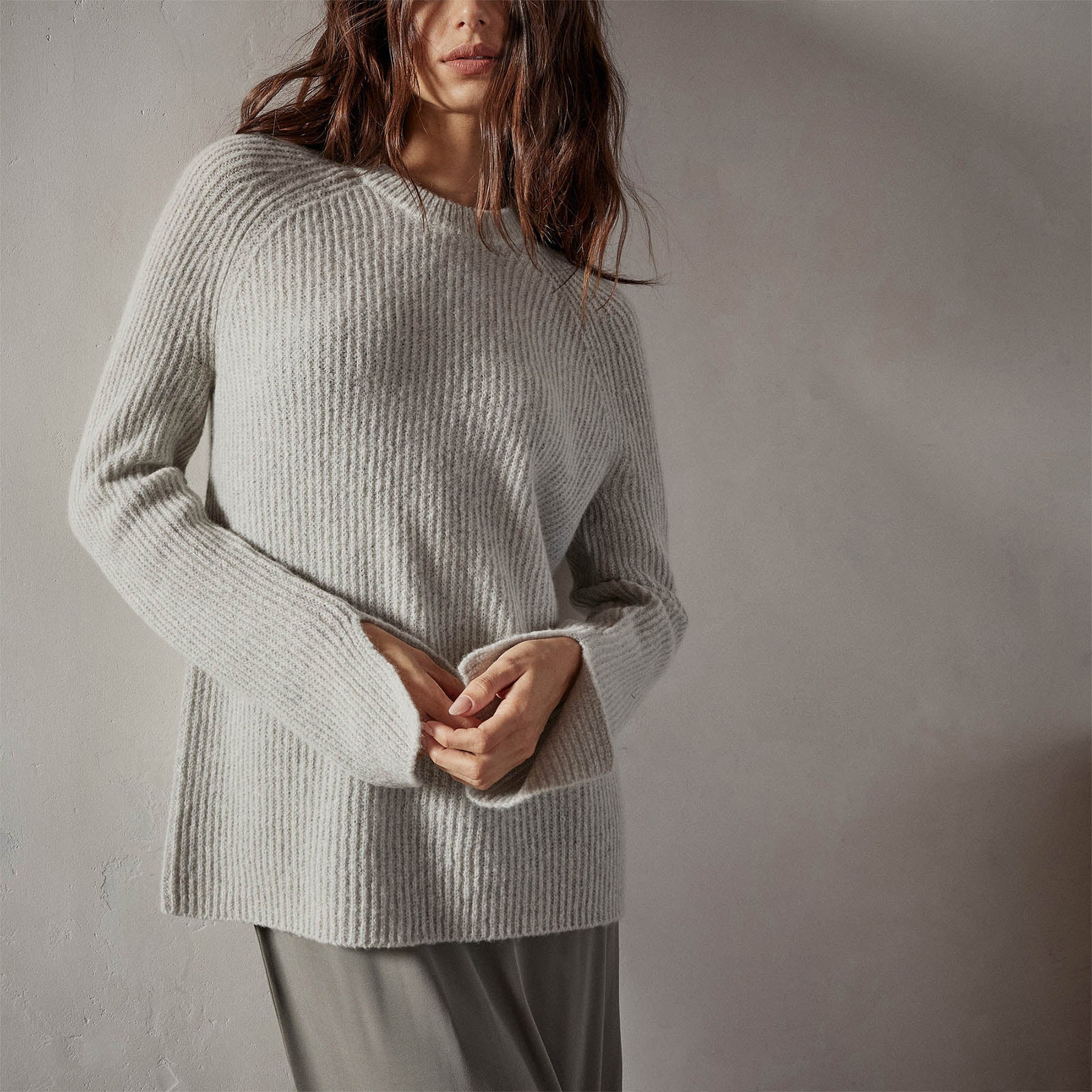 Rib Raglan Crew Sweater | James Perse (US)