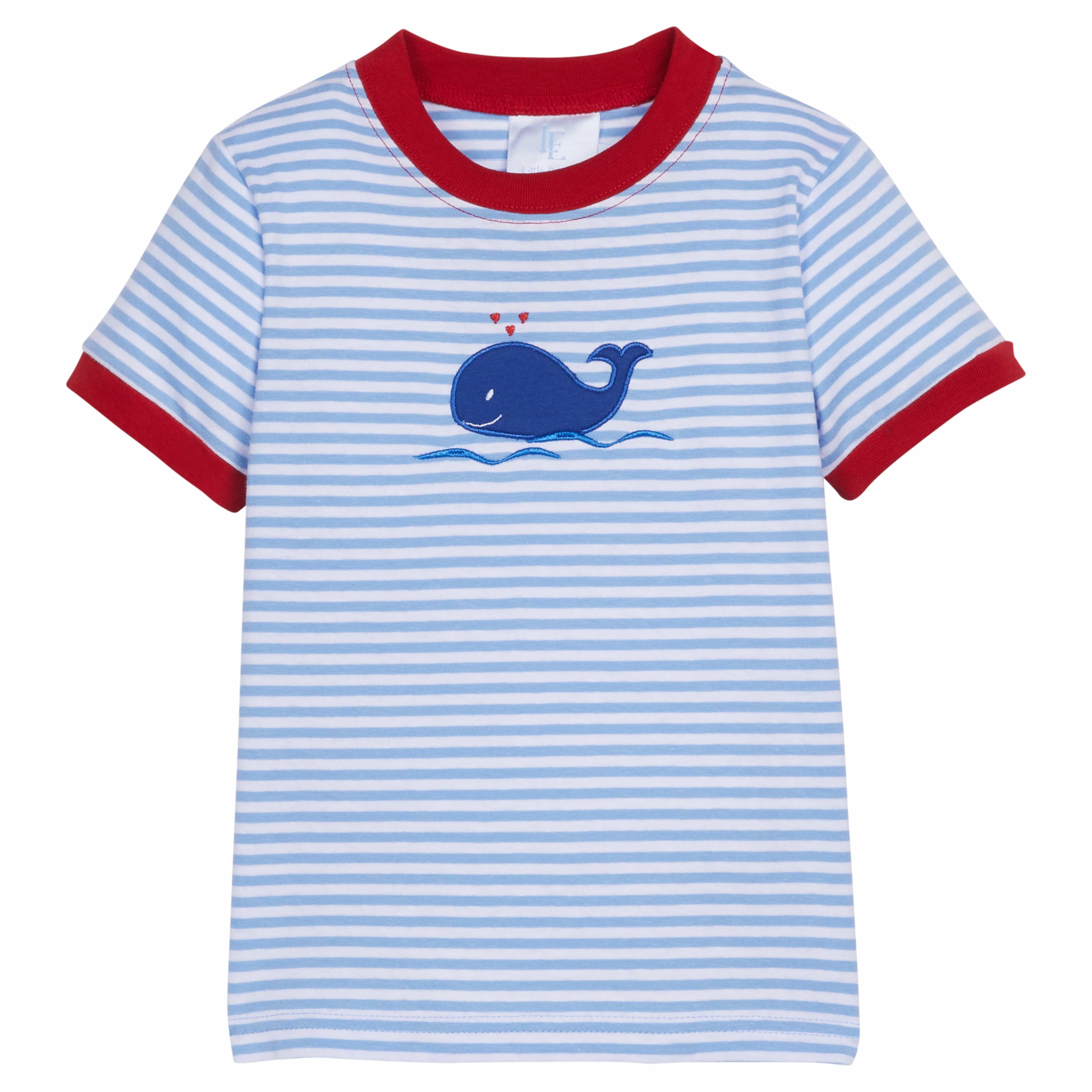 Applique T-Shirt - Whale | Little English