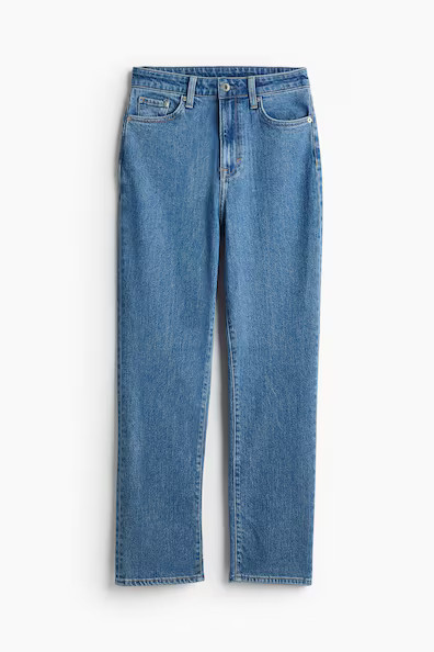 H & M - Ultra High Rise Mom Jeans - Blue | H&M (US + CA)