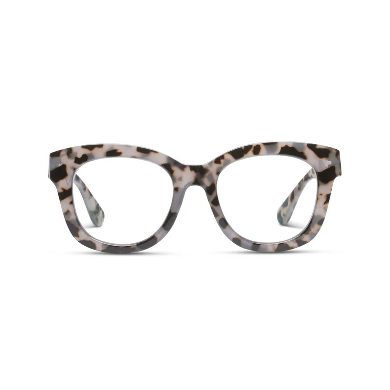 Center Stage | Blue Light Glasses from Peepers - Gray Tortoise / Reading / 3.00 - Peepers by Peep... | Peepers