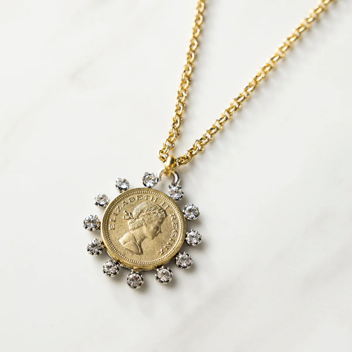 Helen Coin Necklace | Modern Locke