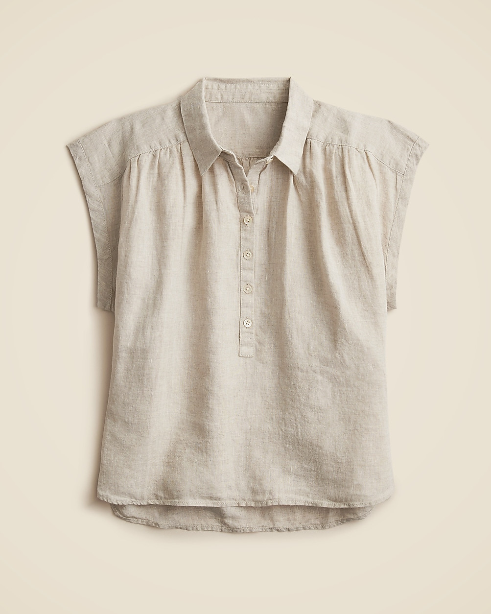 New Capitaine shirt in Baird McNutt Irish linen | J. Crew US