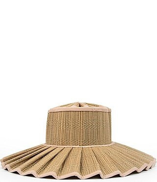 Lorna Murray Sumatra Capri Maxi Pleated Sun Hat - L | Dillard's