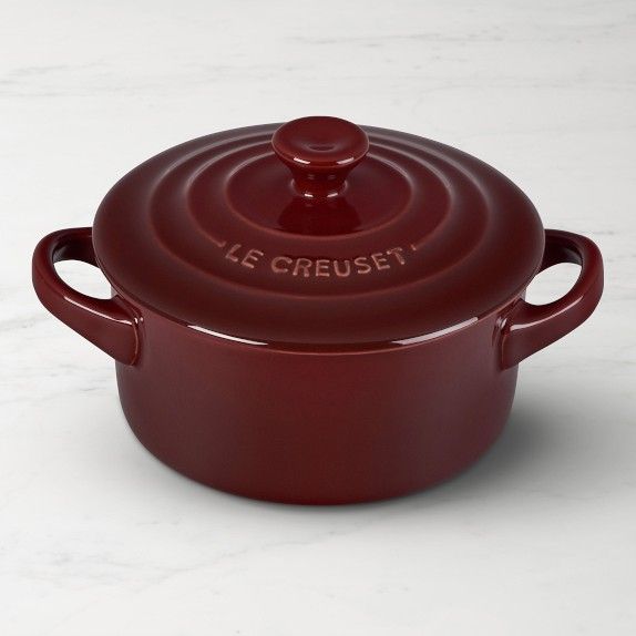 Le Creuset Stoneware Mini Round Cocotte | Williams-Sonoma