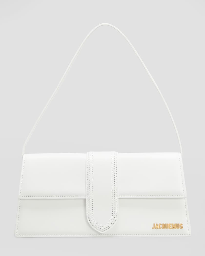 Jacquemus Le Bambino Long Leather Shoulder Bag | Neiman Marcus