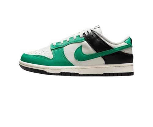 Nike Dunk Low Womens Casual Shoes (IB4363-133, White/Green) Size 9 | Amazon (US)