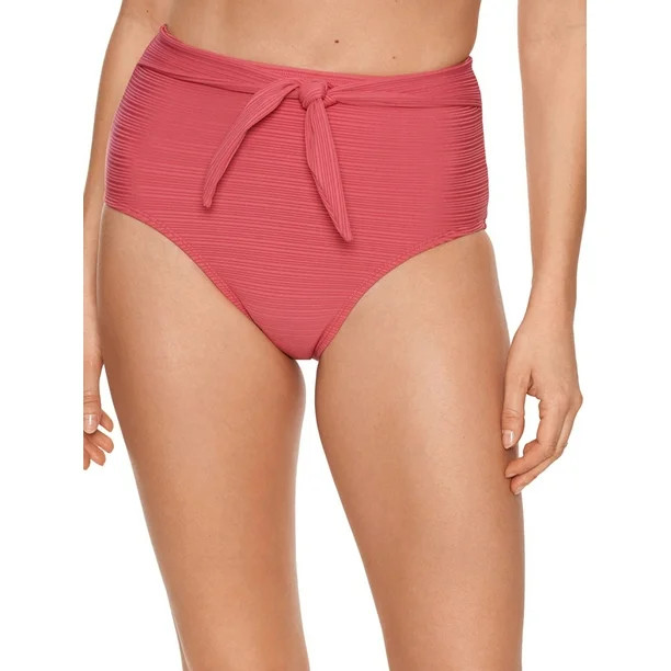 Time and Tru Women’s Textured Rib Bikini Swimsuit | Walmart (US)