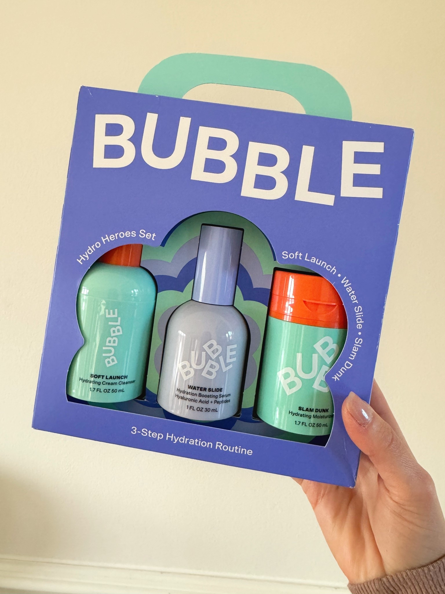 My skin has been loving the Bubble Slam Dunk moisturizer, so I grabbed another bottle and decided to try a few more things from the brand while I was at it.

Packaging is a little teen-leaning, but if you’re mid-30s and busy like me, don’t let that stop you. The products themselves are really solid and easy for everyday!

#LTKselfcare #LTKdayinmylife #LTKBeauty