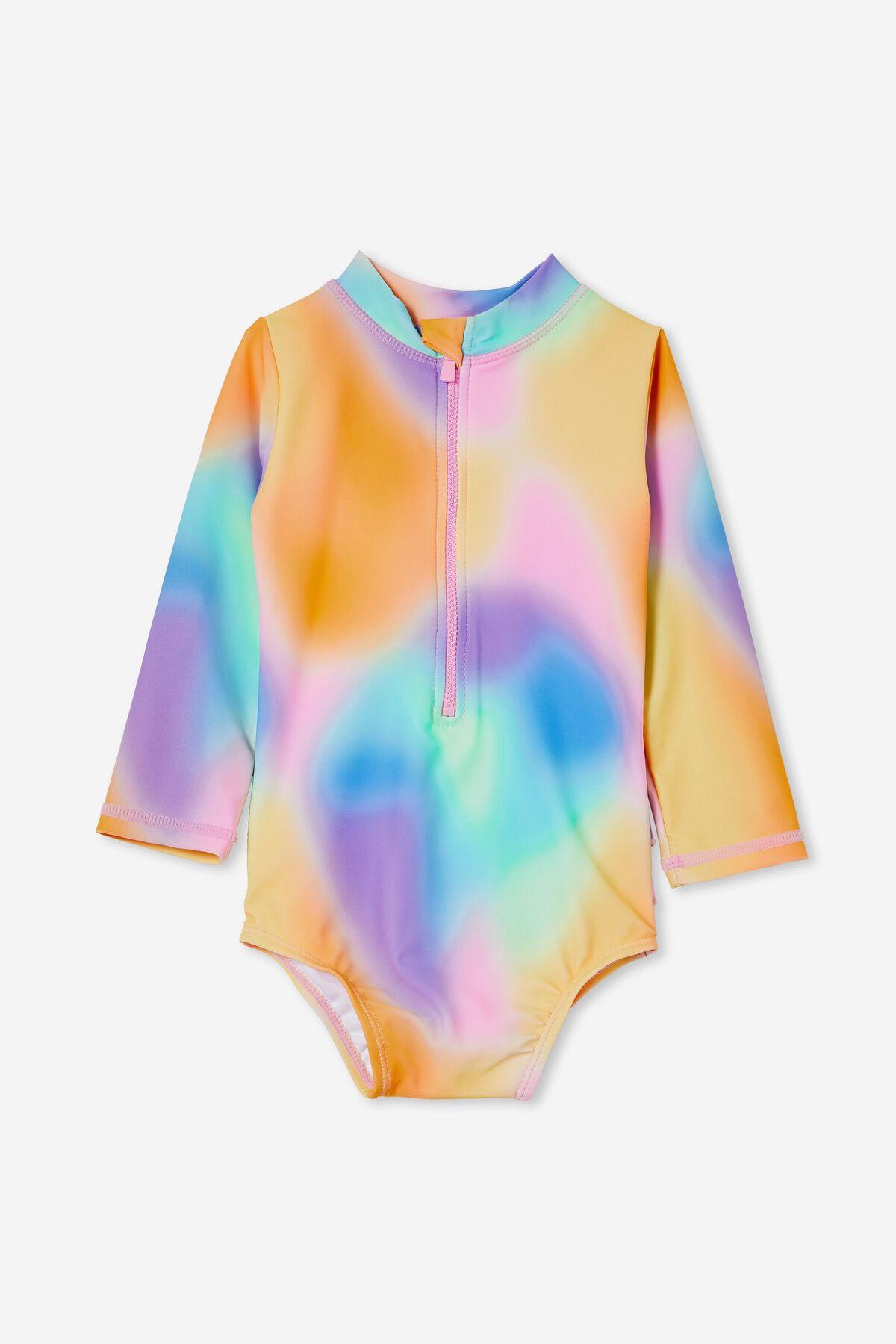 Lucy Long Sleeve Ruffle Back Swimsuit | Cotton On (US)