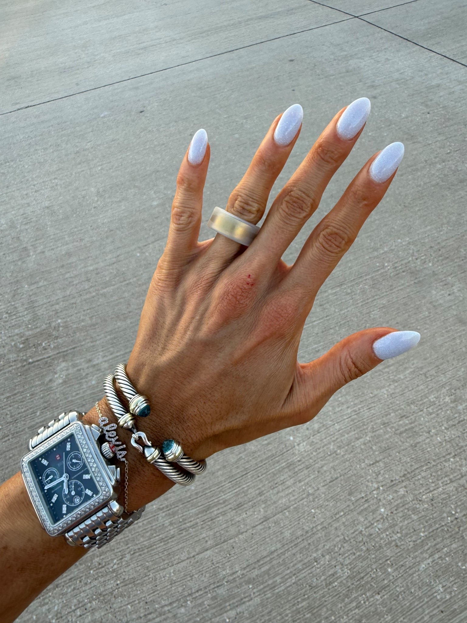 Oura ring and cover and David yurman cable bracelets 

#LTKspringtrends