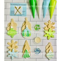 Christmas Cookie Decorating Kit, Diy Winter Wonderland Cookies | Etsy (US)