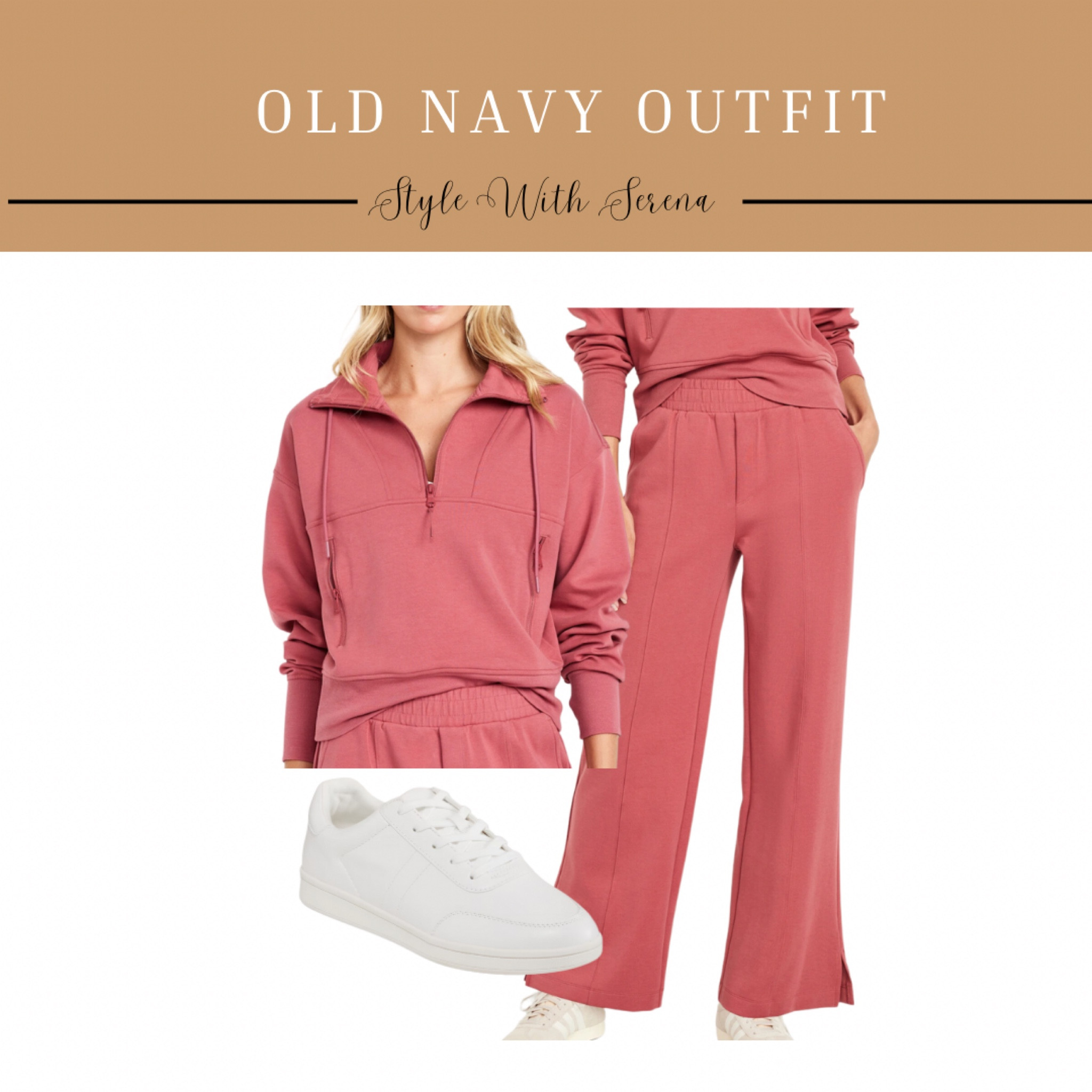 Old navy outfit, casual outfit, two piece set, athletic set, causal wear, pullover, sweatpants 

#LTKFindsUnder50 #LTKActive #LTKStyleTip
