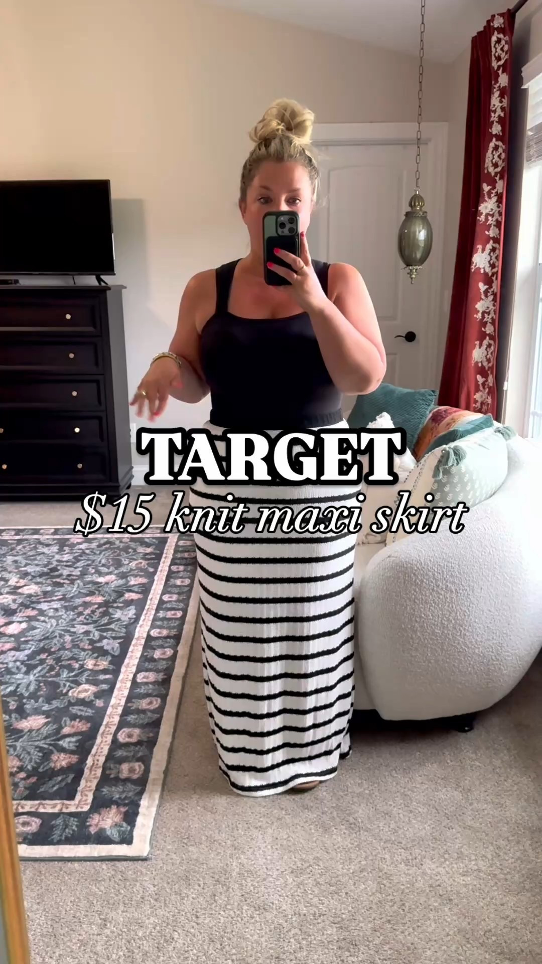SALE ALERT! Knit Target maxi skirt on sale for $15! Paired it with Walmart compression tummy panel bodysuit or the viral Amazon lined Skims feeling tank! Also linked the softest $5 tee, best stretch denim jacket, affordable orthotic sandals & cute graphic tee to dress it down!


#LTKSaleAlert #LTKOver40 #LTKMidsize