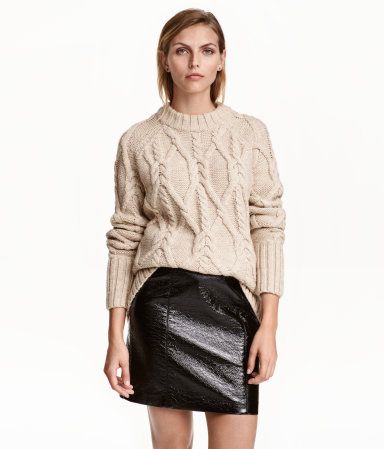 H&M Coated Skirt $12.99 | H&M (US)