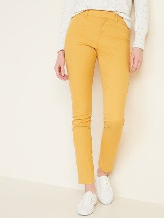 Mid-Rise Pixie Ankle Chinos for Women | Old Navy (US)