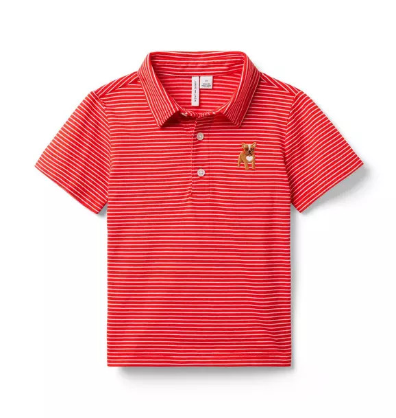 The Striped Jersey Polo | Janie and Jack