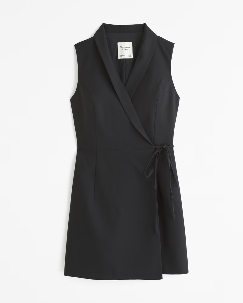Blazer Wrap Mini Dress | Abercrombie & Fitch (US)