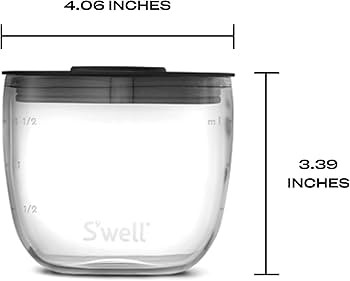 Amazon.com: S'well Prep Food Glass Bowls - Set of 4, 12oz - Make Meal Easy and Convenient - Leak-... | Amazon (US)