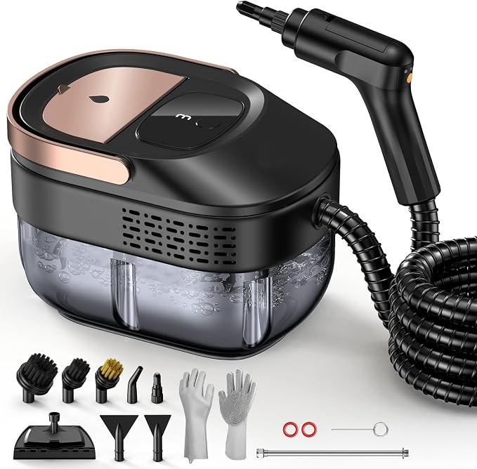 ODSD Steam Cleaner for Home & Car, 15s Fast Heating Handheld Steam Cleaner with 1.6L Tank, 3-Leve... | Amazon (US)