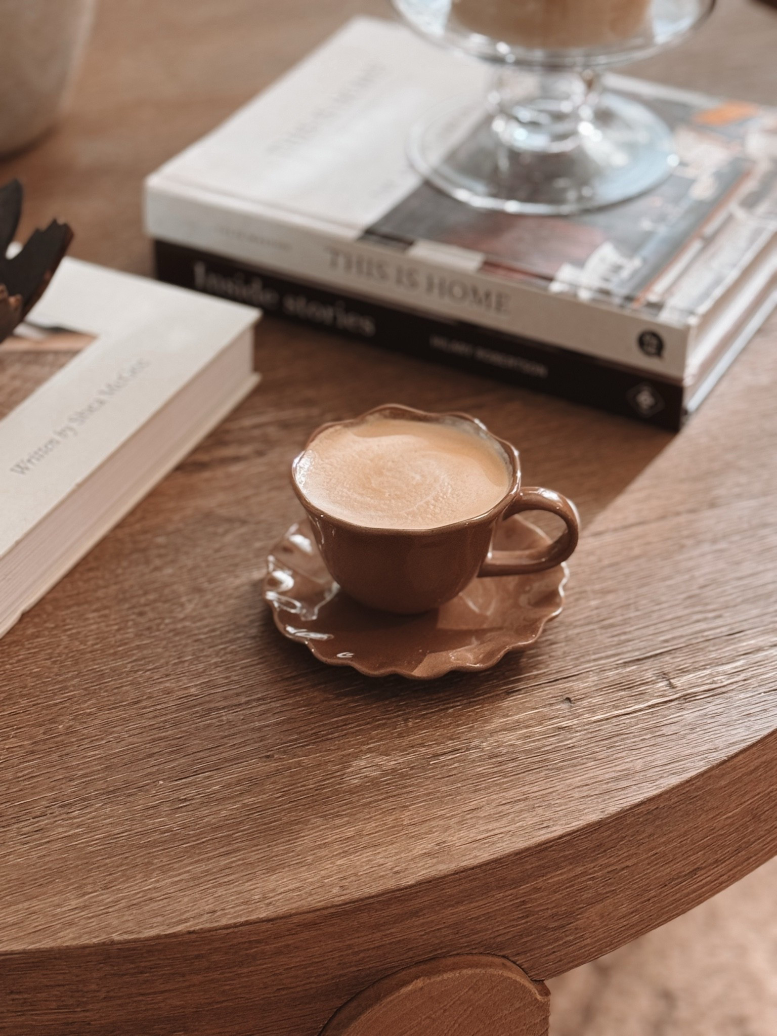 The cutest little espresso mug 🍂☕️ also comes in a beautiful burgundy color!
