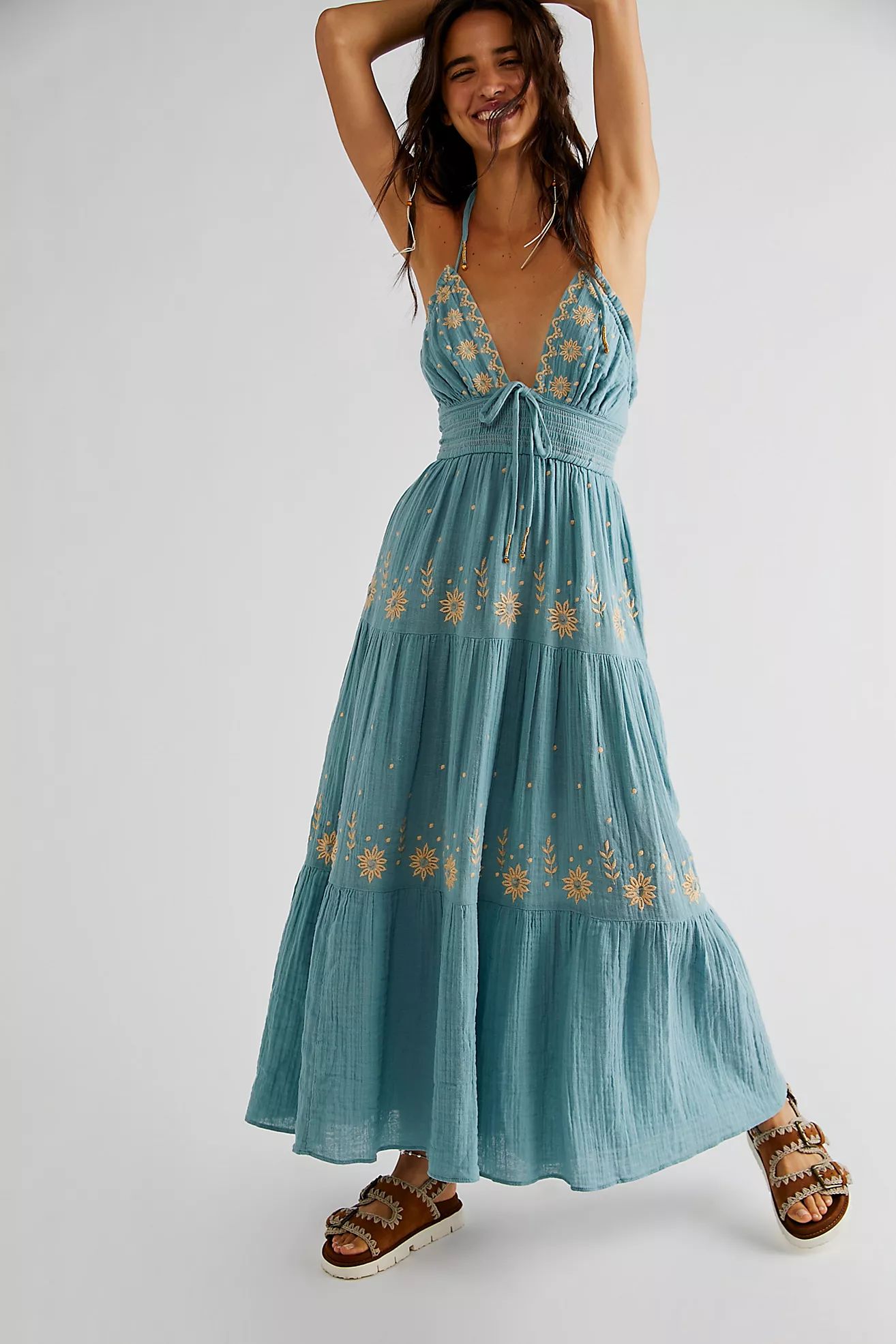 Real Love Embroidered Dress | Free People (Global - UK&FR Excluded)