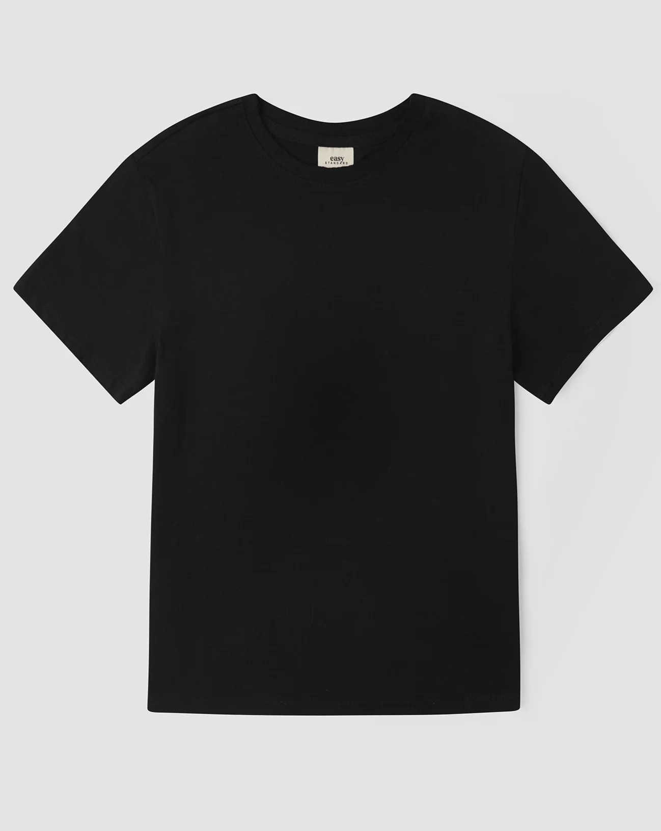 Vintage Relaxed Crew Neck T-Shirt (Jet Black) | EasyStandard