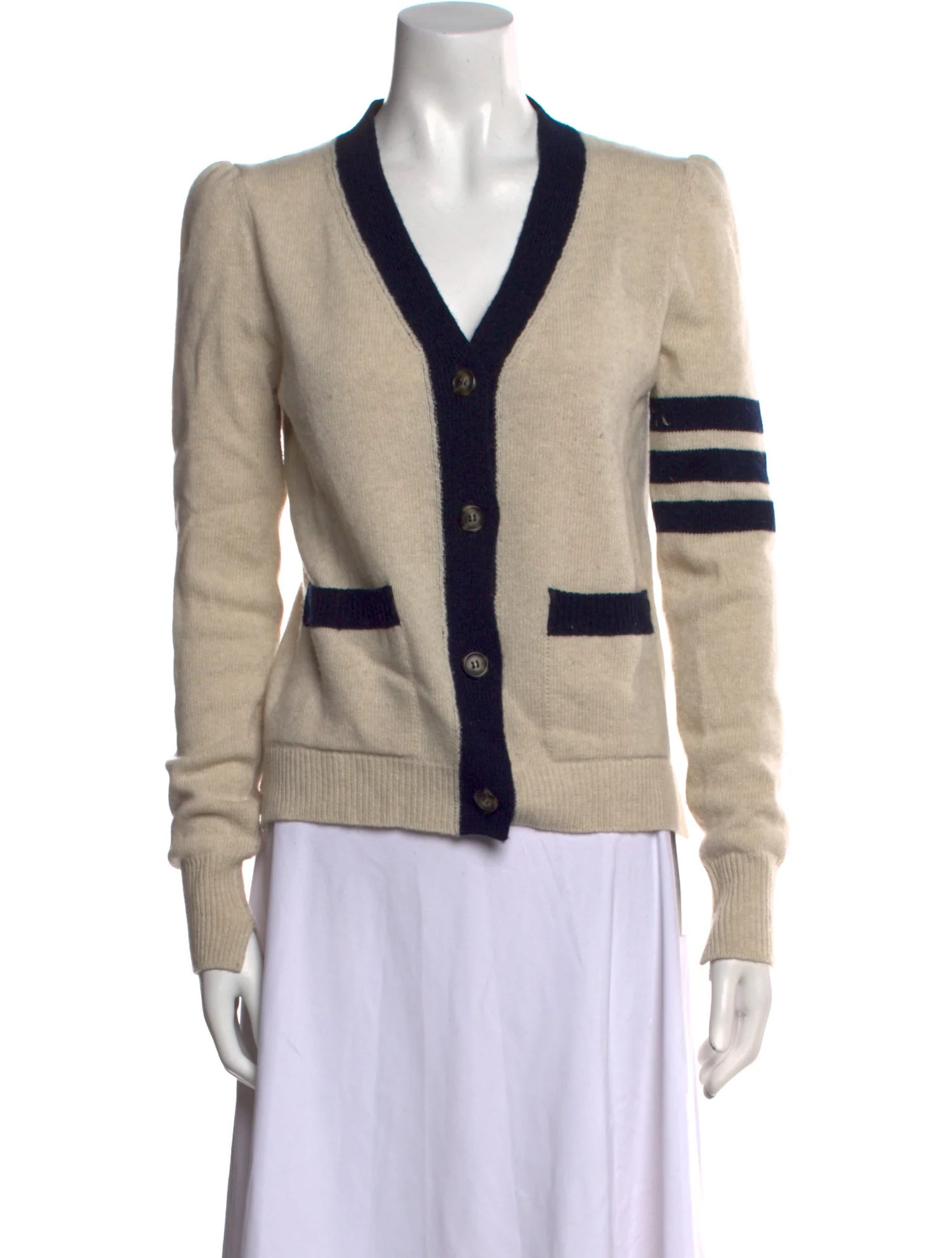 Virgin Wool Striped Sweater | The RealReal