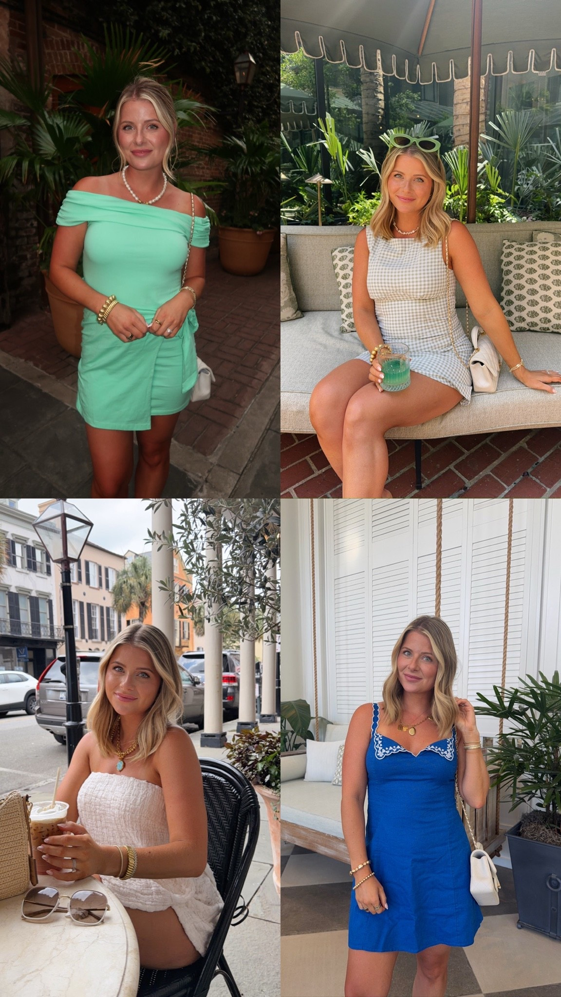Charleston outfit roundup. Wore lots of cute flowy summer dresses! These were perfect for brunches, dinners, girls trips, shopping! 

Blue Abercrombie dress on sale right now! Use code: AFLTK

#LTKxAbercrombie #LTKootd #LTKTravel