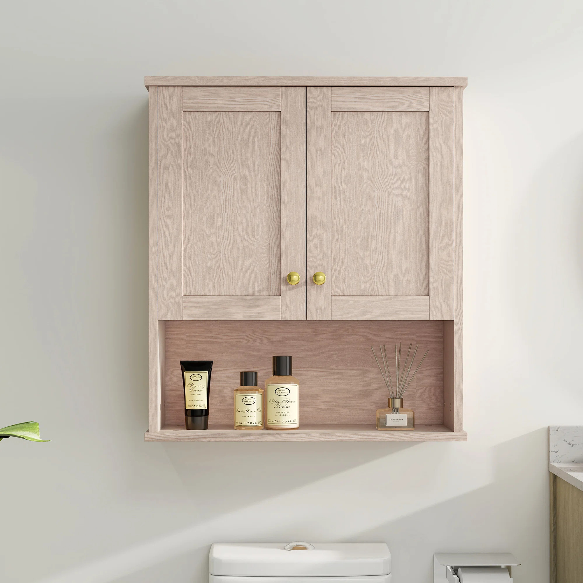 26 in. W x 30 in. H Wall Bathroom Cabinet Over The Toilet Storage | Wayfair North America