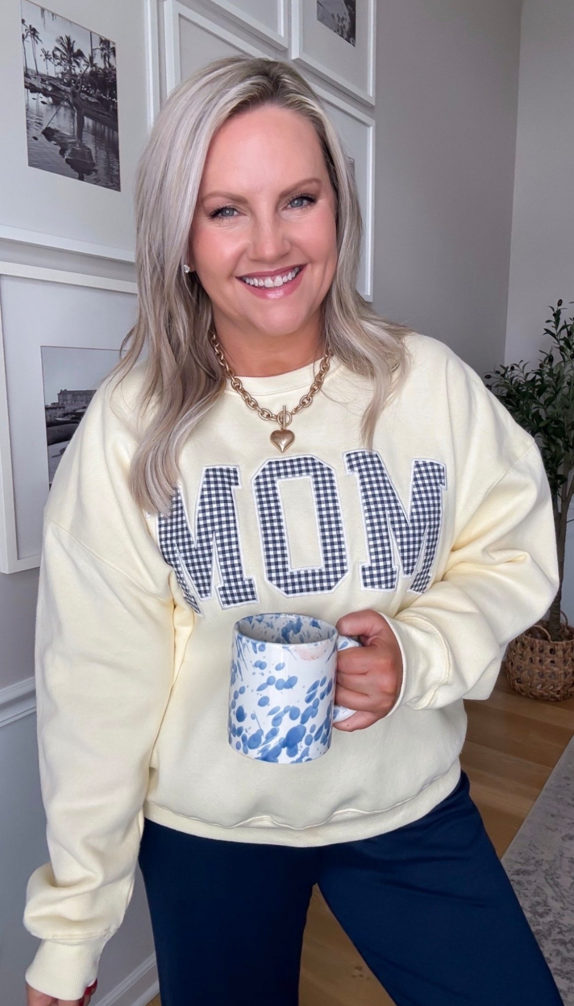 TRENDING! This sweatshirt is one of those easy throw on pieces that still feels put together. The soft yellow is so good for spring and I love the relaxed fit, perfect for slow mornings, coffee runs, or casual days out.

mom sweatshirt casual outfit spring outfit cozy style everyday look lounge outfit comfy chic graphic sweatshirt relaxed style coffee run outfit lovelylifestyling 

#LTKMothersDay #LTKootd #LTKOver40