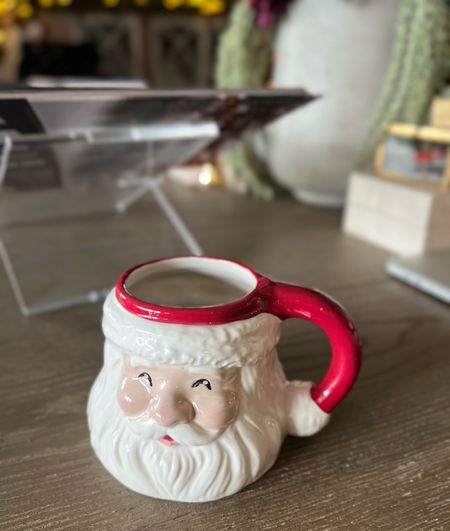 Santa. Santa mug. Holiday cheer. Coffee. Coffee Table. Hot Cocoa Mug. 

#LTKHoliday #LTKSeasonal #LTKhome