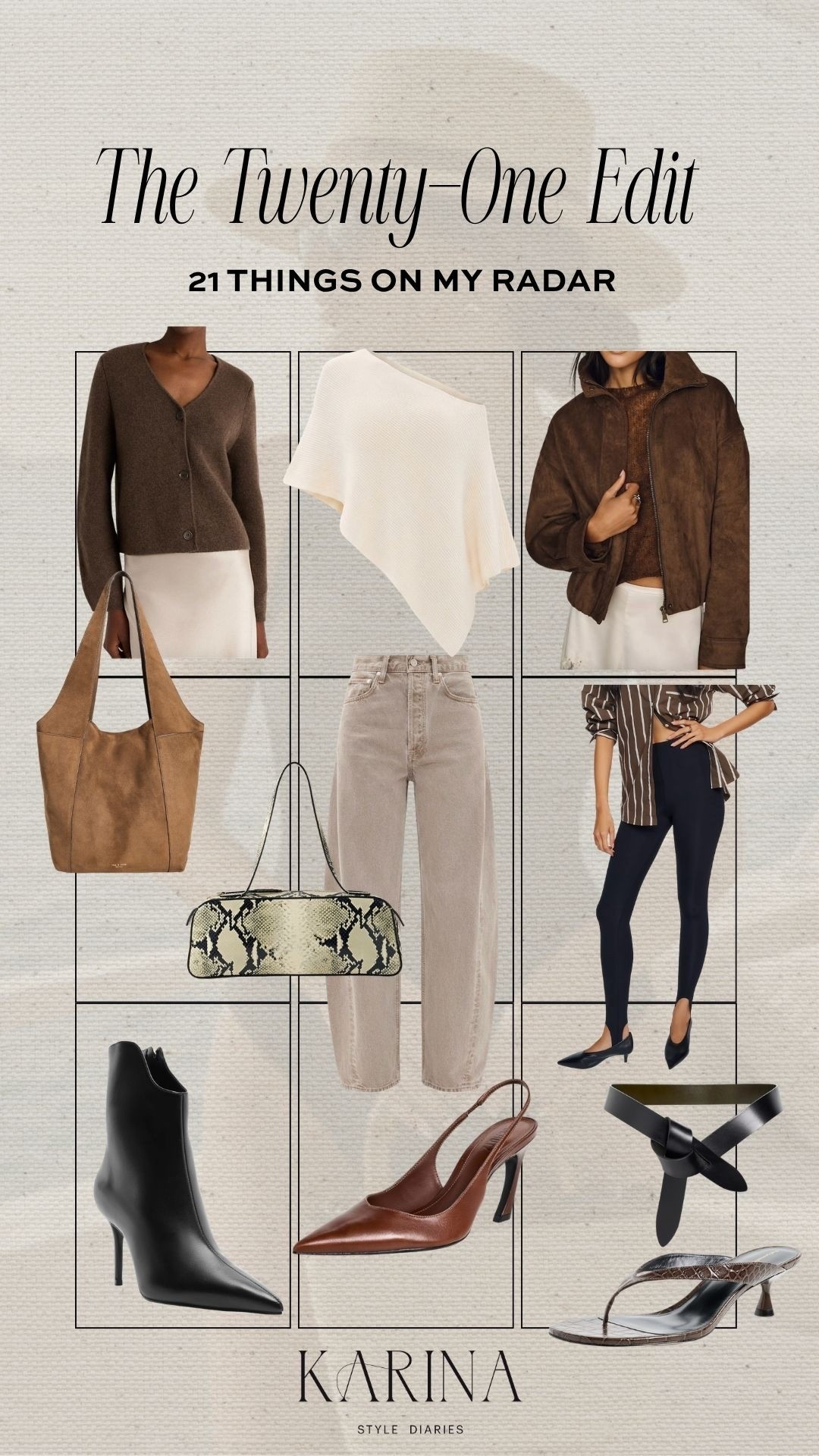 21 things on my radar, loving these pieces for pre fall to wear now and later!

#LTKSeasonal #LTKgrwm #LTKOver40
