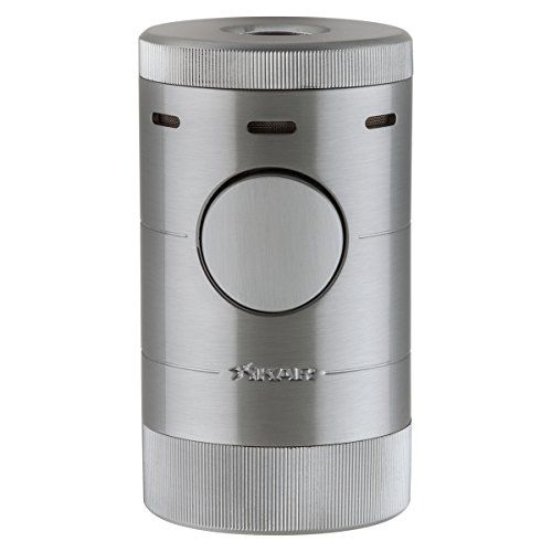 XiKAR Volta Quad Flame Tabletop Cigar Lighter in an Attractive Gift Box Warranty Silver | Amazon (US)