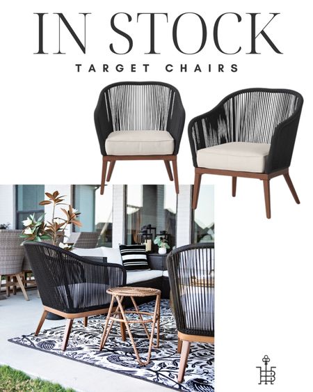 Hurry!!! These will go out of stock! The past two years they sold fast! We have had for two years in a patio space that is not covered! They still look great! Patio furniture, patio chairs, target, home, target, finds, target, patio, rope, chairs, look for less,

#LTKhome #LTKFind #LTKSeasonal