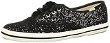 Keds womens Champion Kate Spade Glitter Sneaker, Black, 6.5 US | Amazon (US)